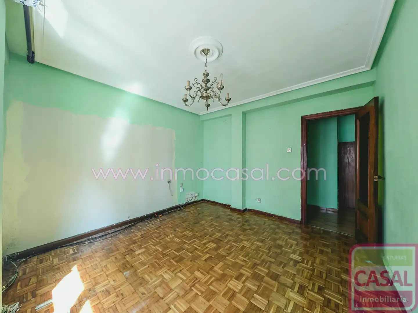 Bedroom of Flat for sale in Gijón 