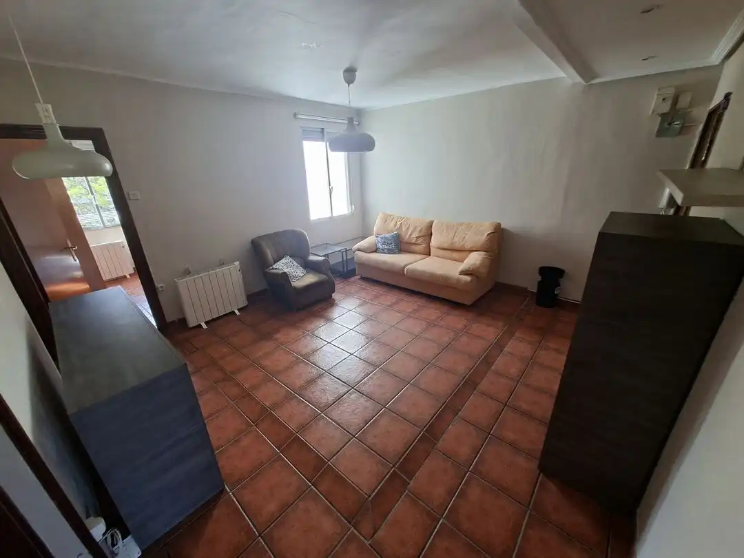 Sala d'estar de Pis en venda en Iurreta amb Calefacció i Moblat