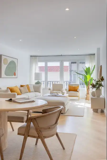 Sala de estar de Piso en venta en Madrid con Aire acondicionado, Calefacción y Parquet