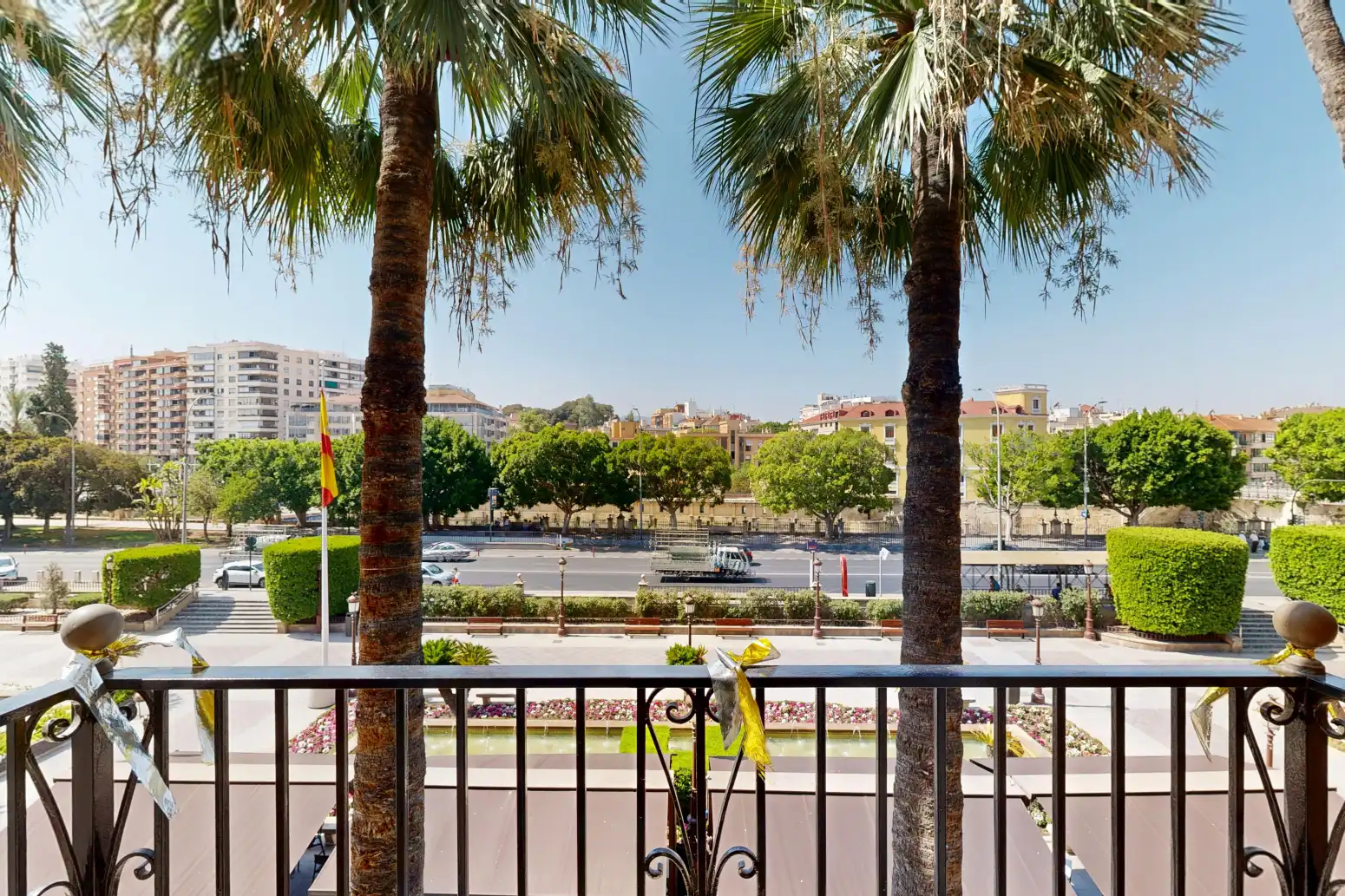 Vista exterior de Pis en venda en Murcia amb Calefacció i Balcó