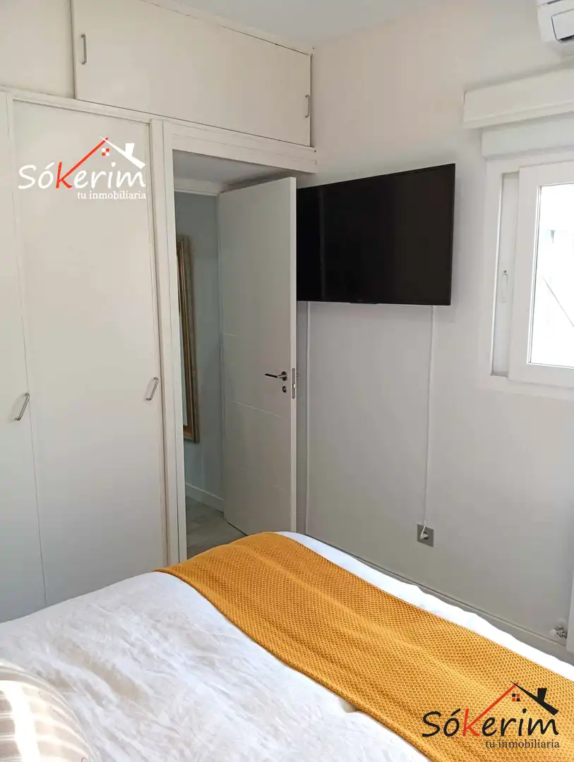 Schlafzimmer von Wohnung zum Verkauf in Madrid mit Klimaanlage und Heizung