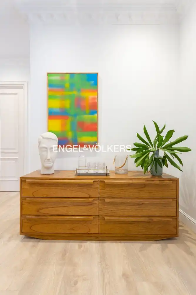 Sala de estar de Piso de alquiler en Madrid con Aire acondicionado, Calefacción y Amueblado