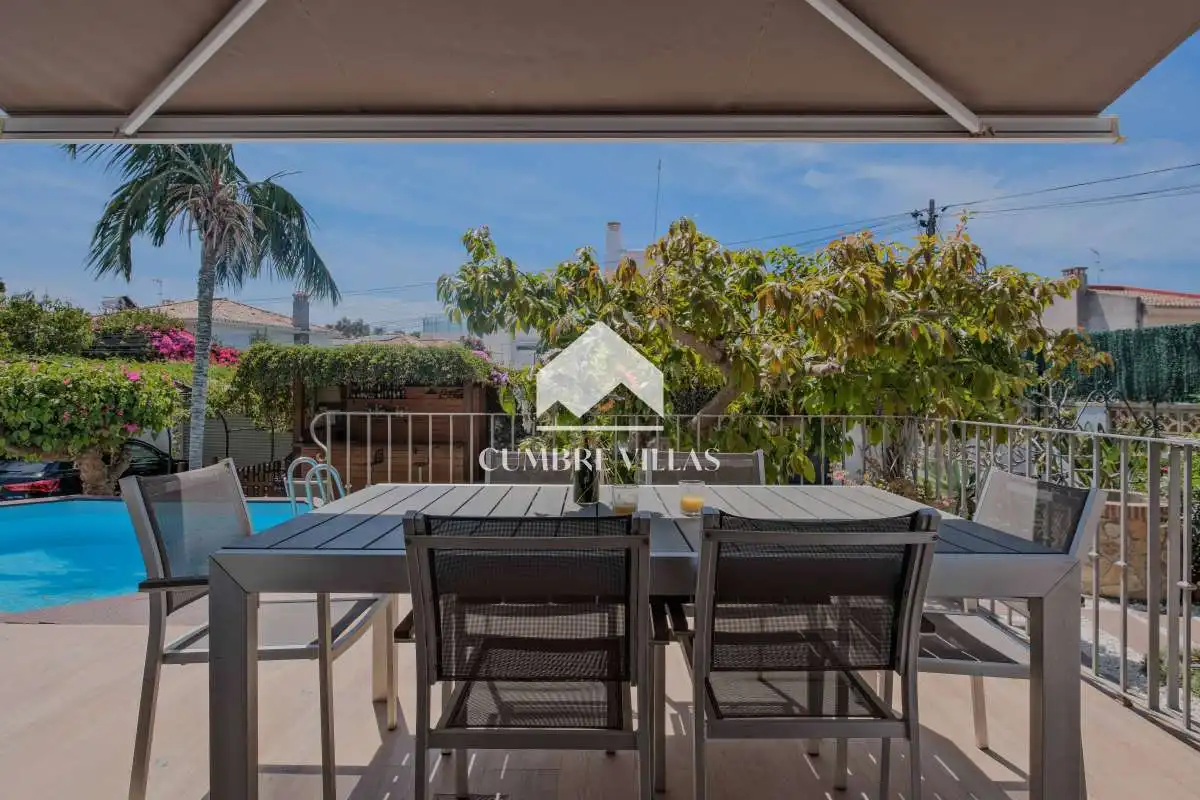 Terraza de Casa o chalet en venta en Almuñécar con Jardín privado, Terraza y Amueblado