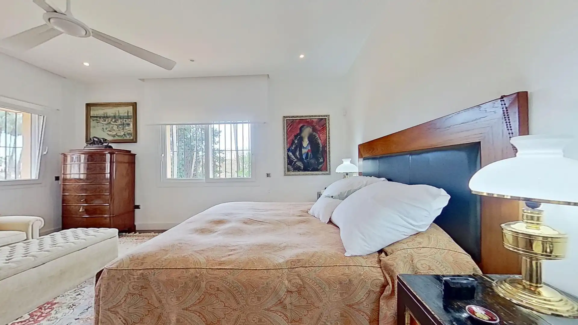 Dormitori de Casa o xalet en venda en Málaga amb Aire condicionat, Terrassa i Piscina