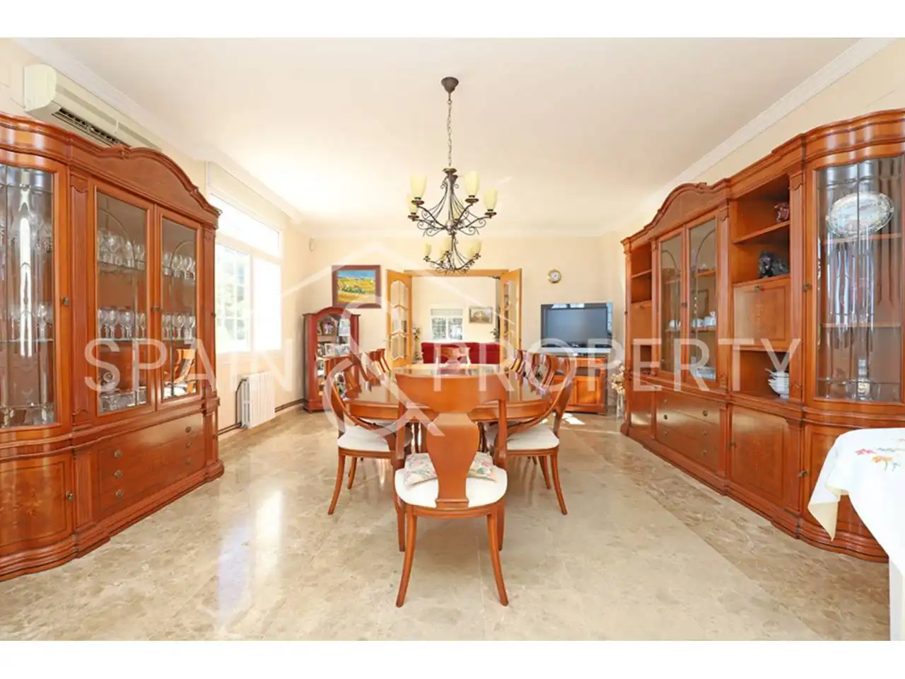 Comedor de Casa o chalet en venta en Turís con Aire acondicionado, Calefacción y Jardín privado