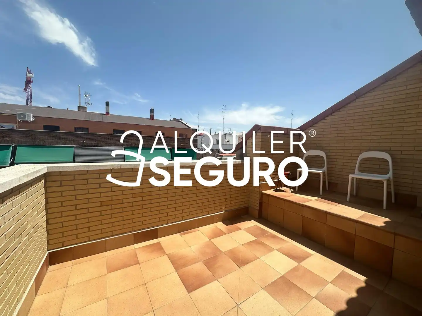 Exterior view of Flat for rent in Madrid  with Air Conditioner, Heating and Terrace