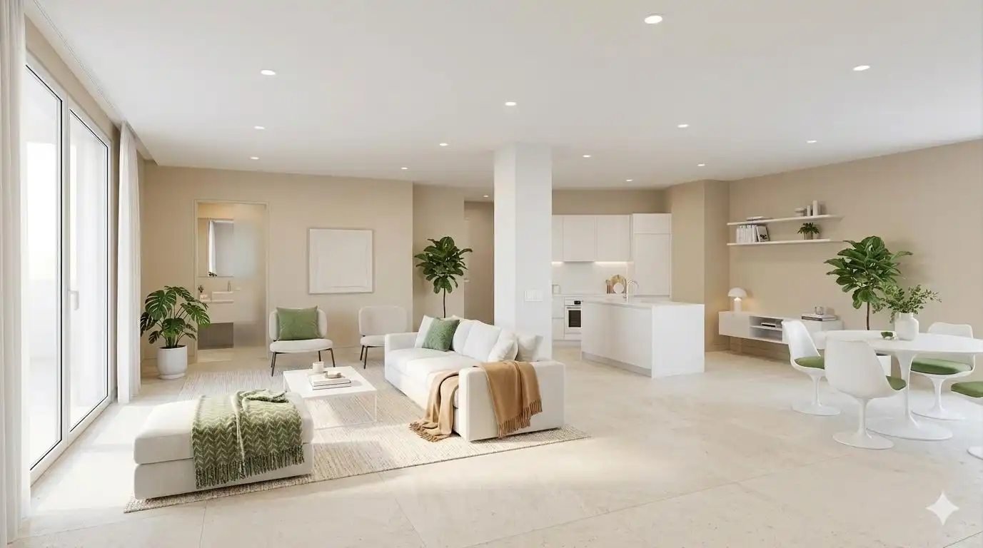 Wohnzimmer von Loft zum Verkauf in Silla