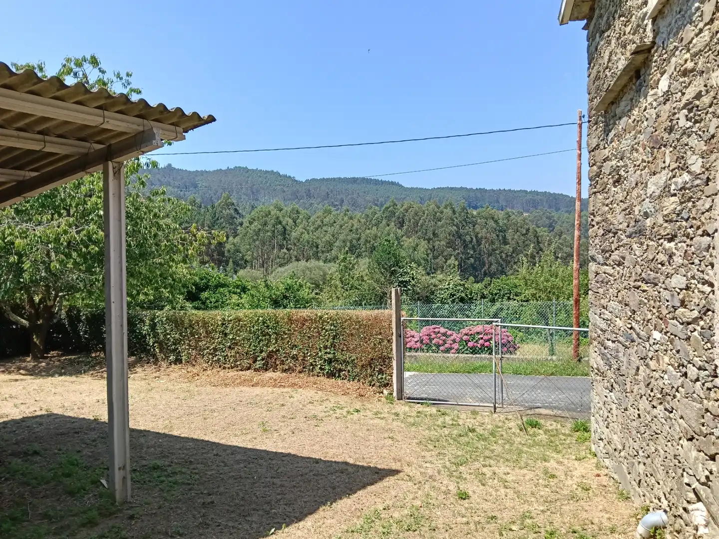 Jardín de Casa adosada en venta en Cesuras con Jardín privado y Trastero
