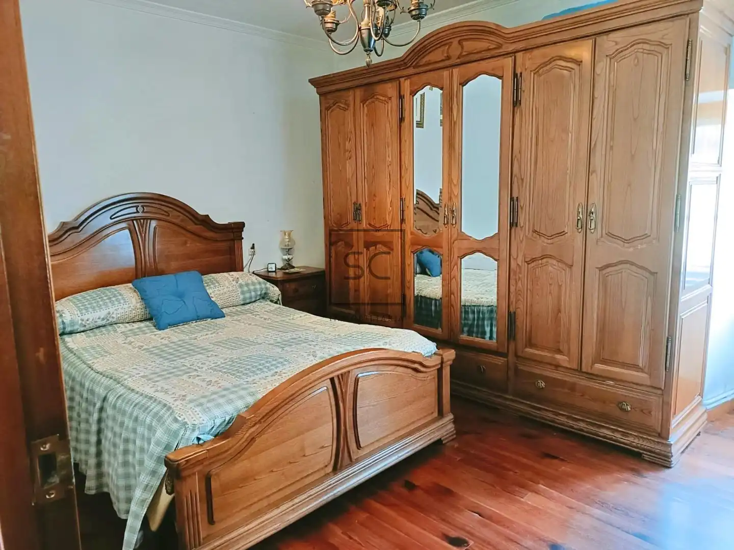 Bedroom of Houses for sale in Narón  with Private garden