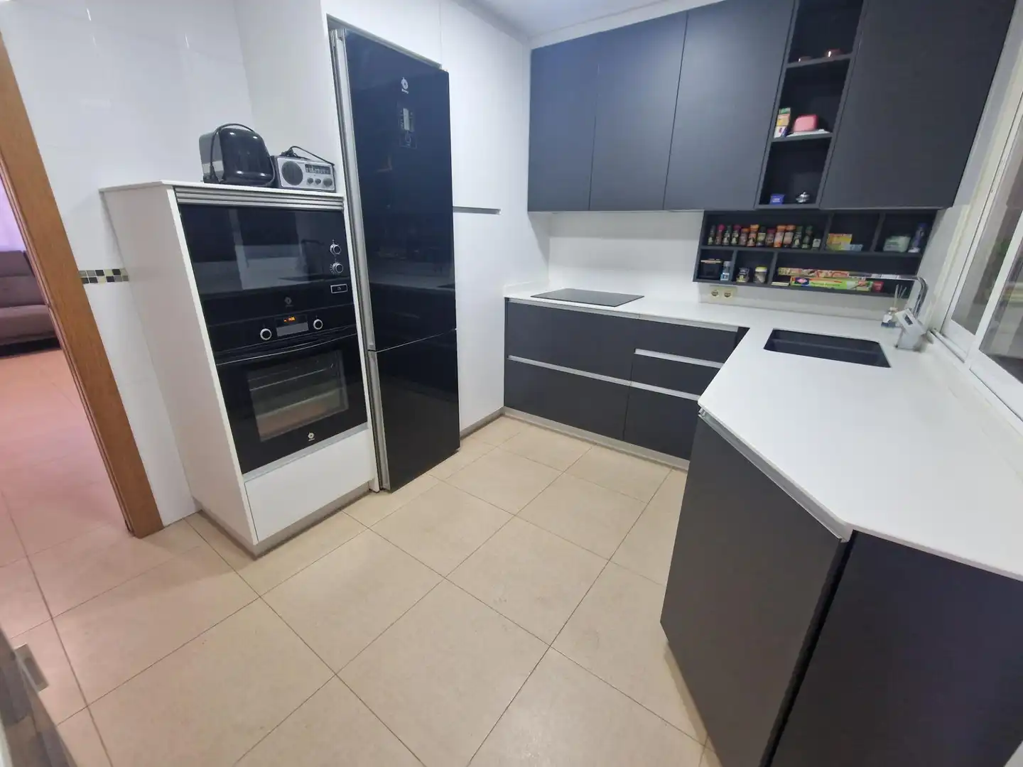 Cocina de Casa adosada en venta en Águilas con Aire acondicionado, Jardín privado y Terraza