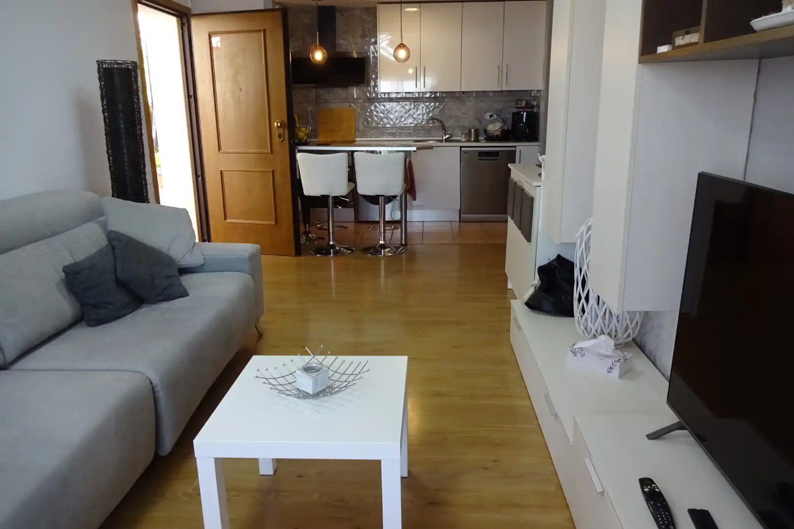 Sala de estar de Apartamento en venta en Vera con Aire acondicionado, Calefacción y Terraza