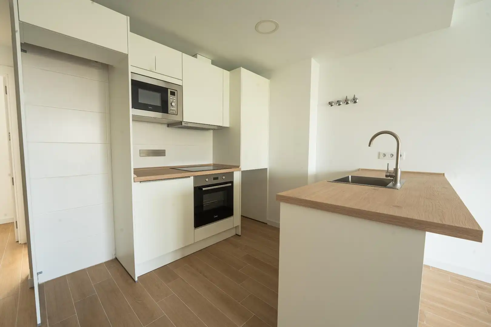 Cocina de Apartamento en venta en Albacete con Calefacción, Jardín privado y Trastero