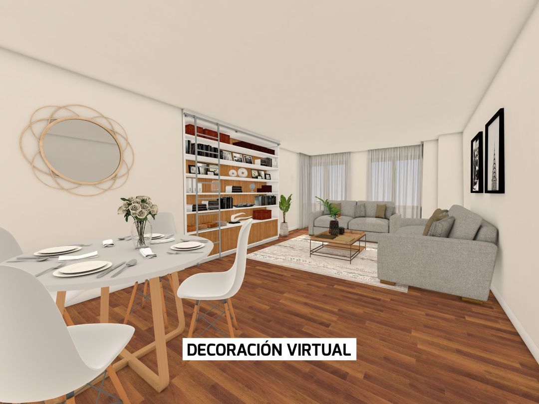 Living room of Flat for sale in Vitoria - Gasteiz  with Heating, Parquet flooring and Terrace