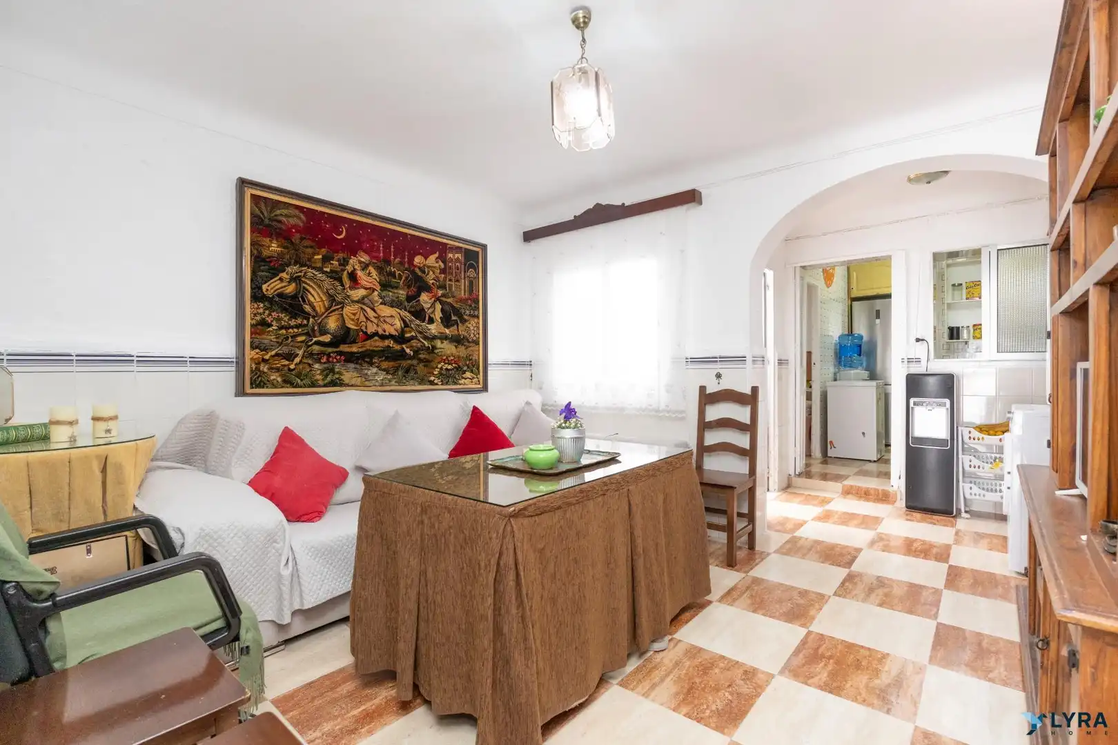 Sala d'estar de Casa o xalet en venda en Las Cabezas de San Juan amb Aire condicionat, Traster i Balcó