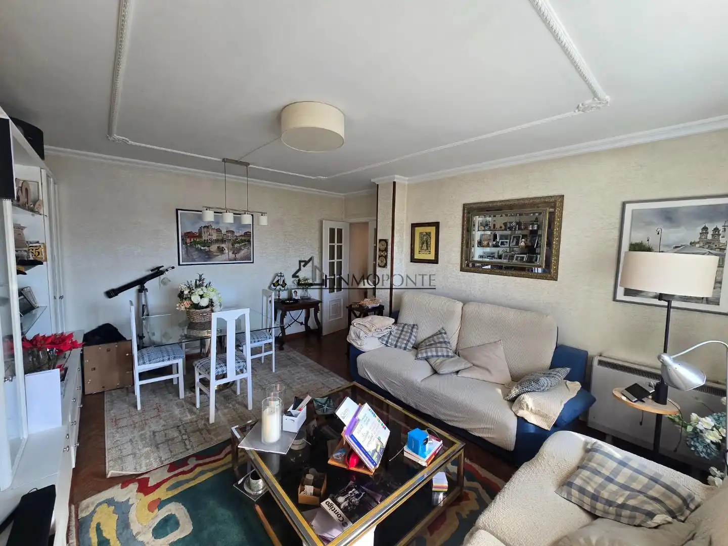 Sala de estar de Piso en venta en Vilagarcía de Arousa