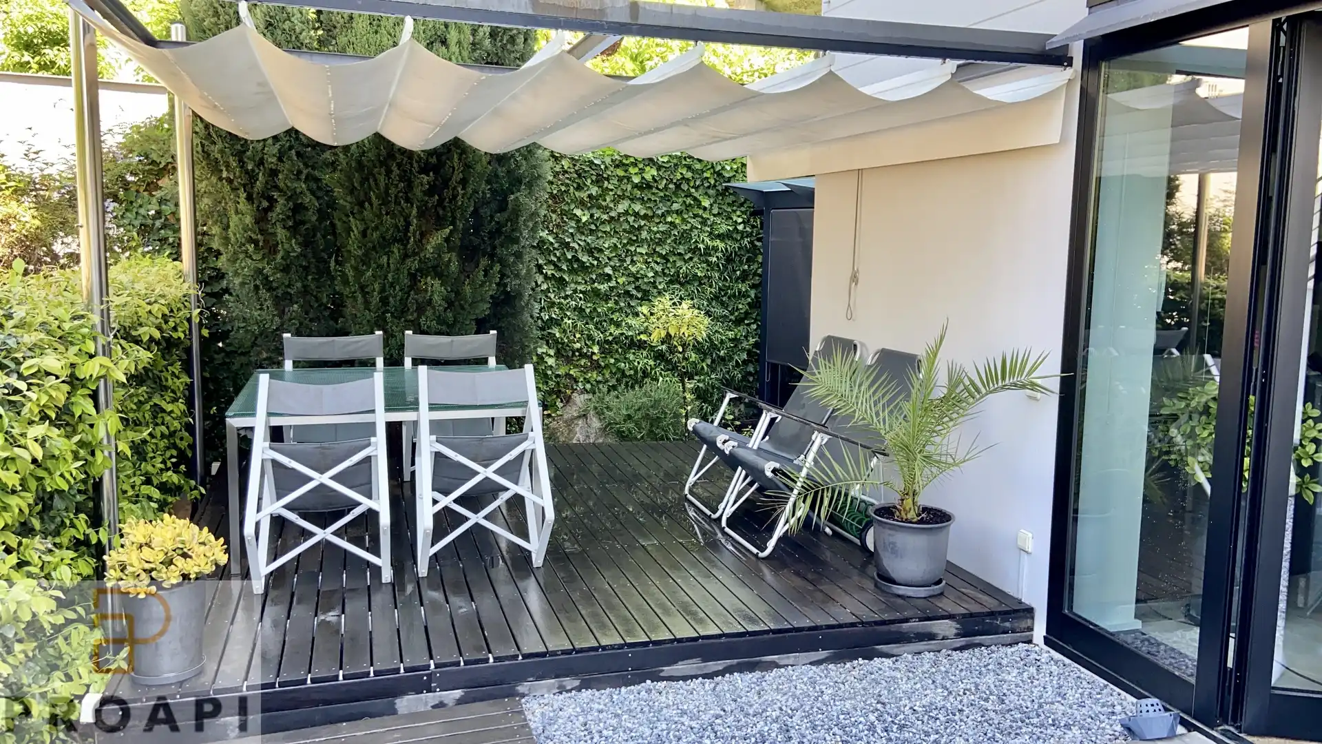 Terrassa de Pis en venda en Girona amb Aire condicionat i Jardí privat