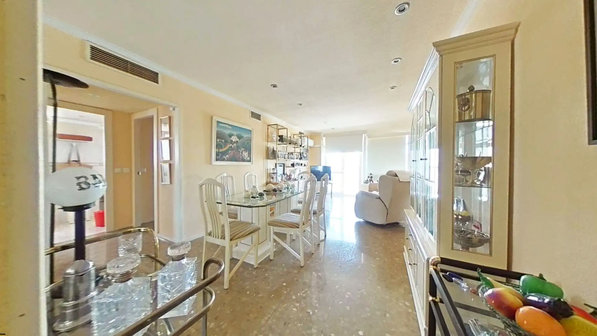 Dining room of Flat for sale in Torremolinos  with Air Conditioner, Terrace and Furnished