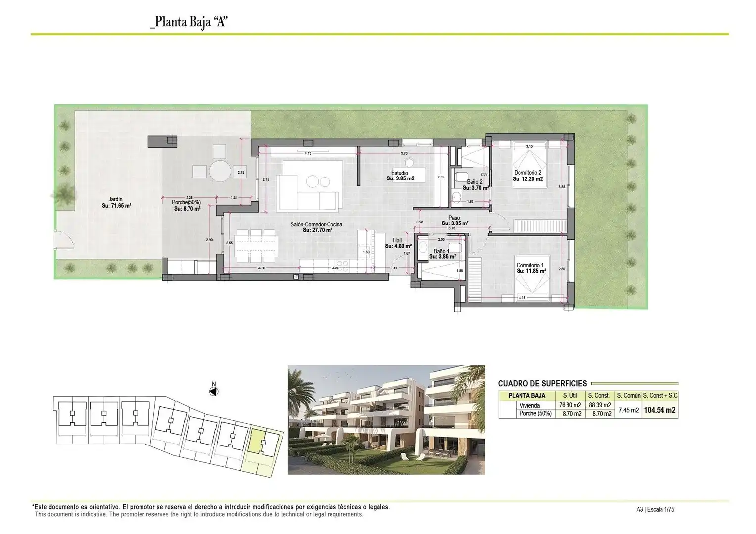 Apartment with pool for sale in Condado de Alhama, imagen 17