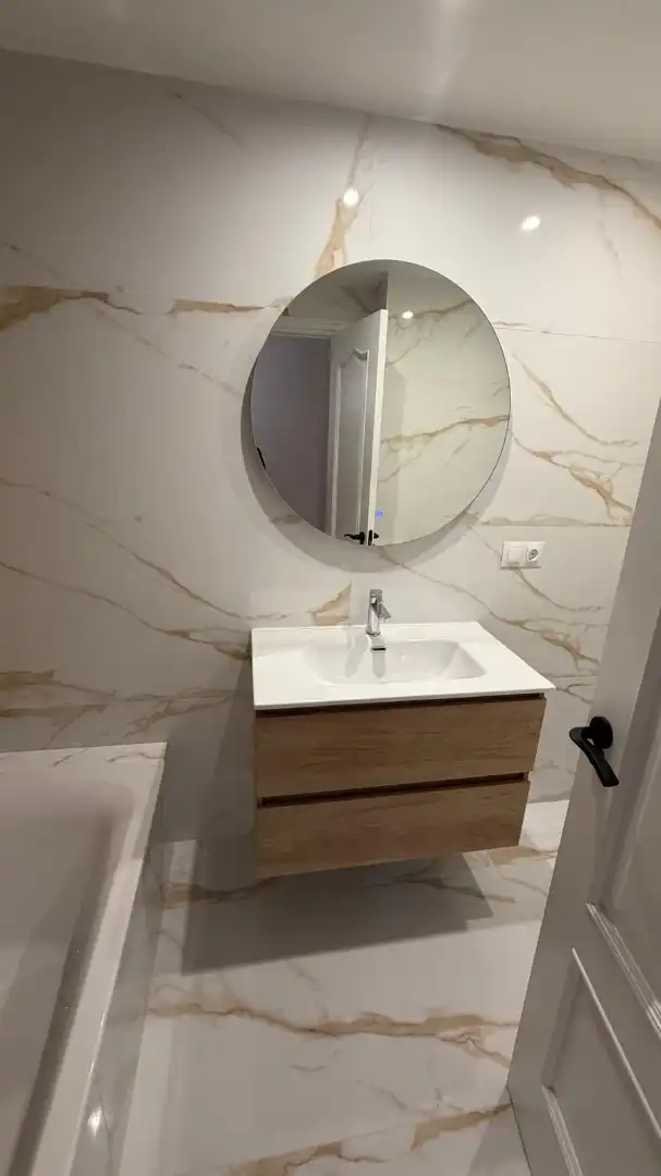 Bathroom of Flat for sale in Carballo  with Heating