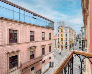 Exterior view of Flat for sale in Gijón   with Heating and Parquet flooring