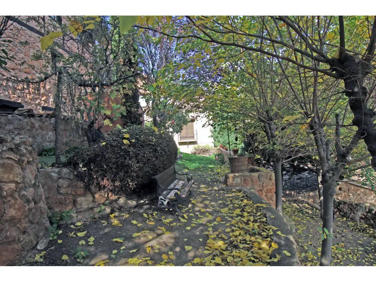 Jardí de Casa o xalet en venda en Arcos de Jalón amb Calefacció, Jardí privat i Terrassa