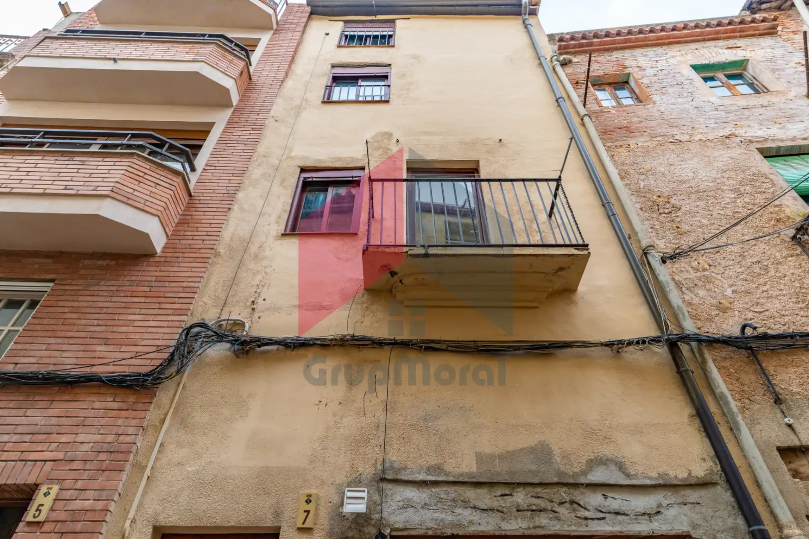 Vista exterior de Casa o xalet en venda en Alcover amb Moblat i Balcó