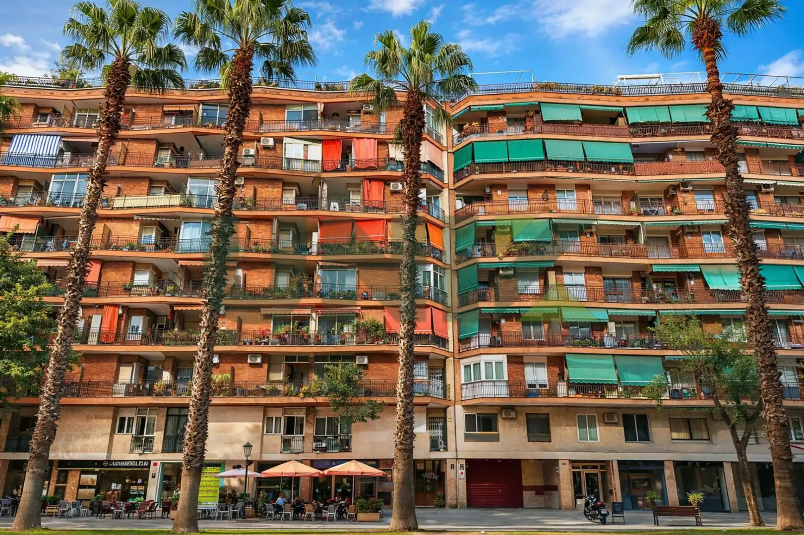Außenansicht von Wohnung zum Verkauf in Barcelona mit Klimaanlage und Terrasse