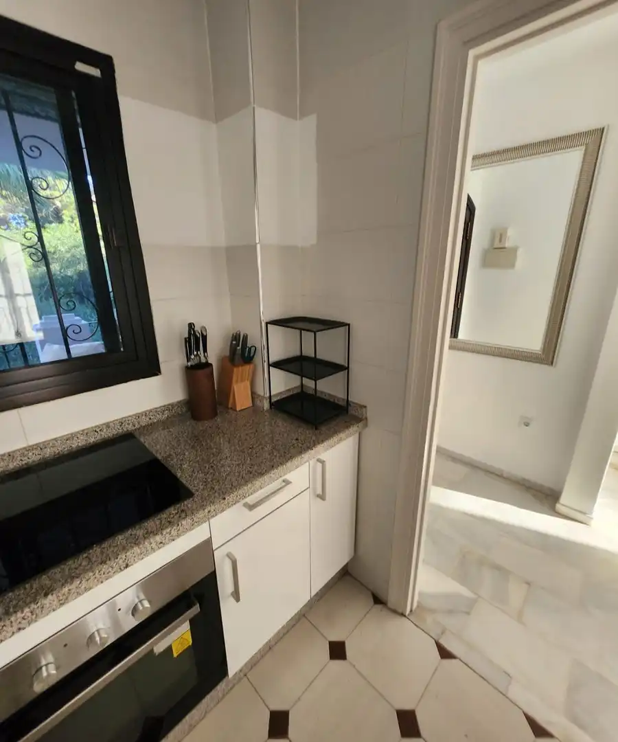 Cocina de Ático de alquiler en Estepona con Aire acondicionado, Amueblado y Se aceptan mascotas