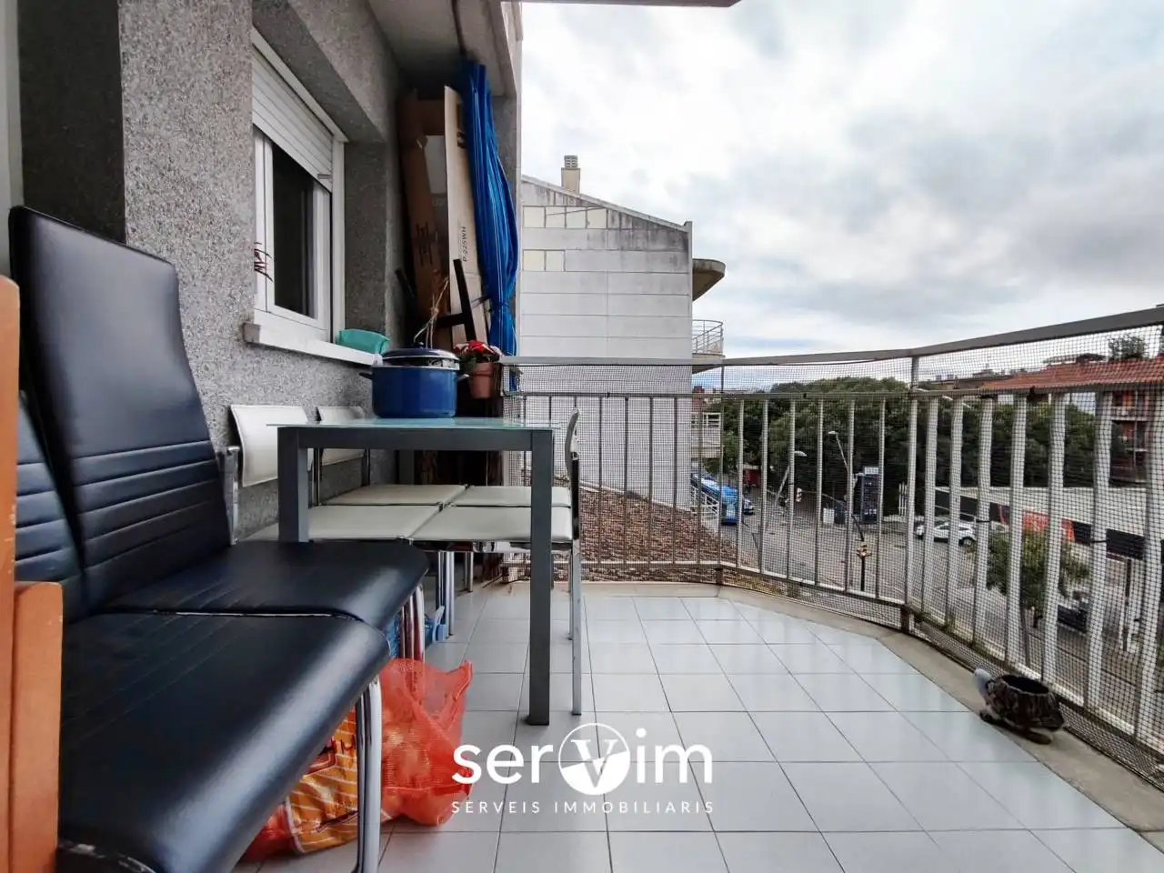 Terrasse von Wohnung zum Verkauf in Girona mit Terrasse