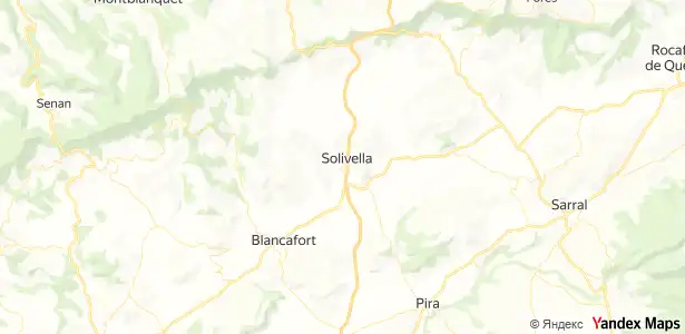Vista exterior de Pis en venda en Solivella