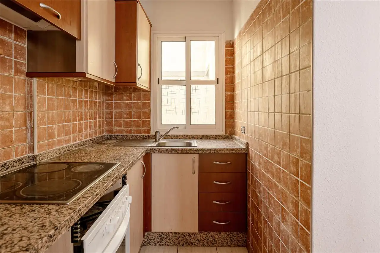 Kitchen of Flat for sale in Granadilla de Abona  with Terrace and Storage room