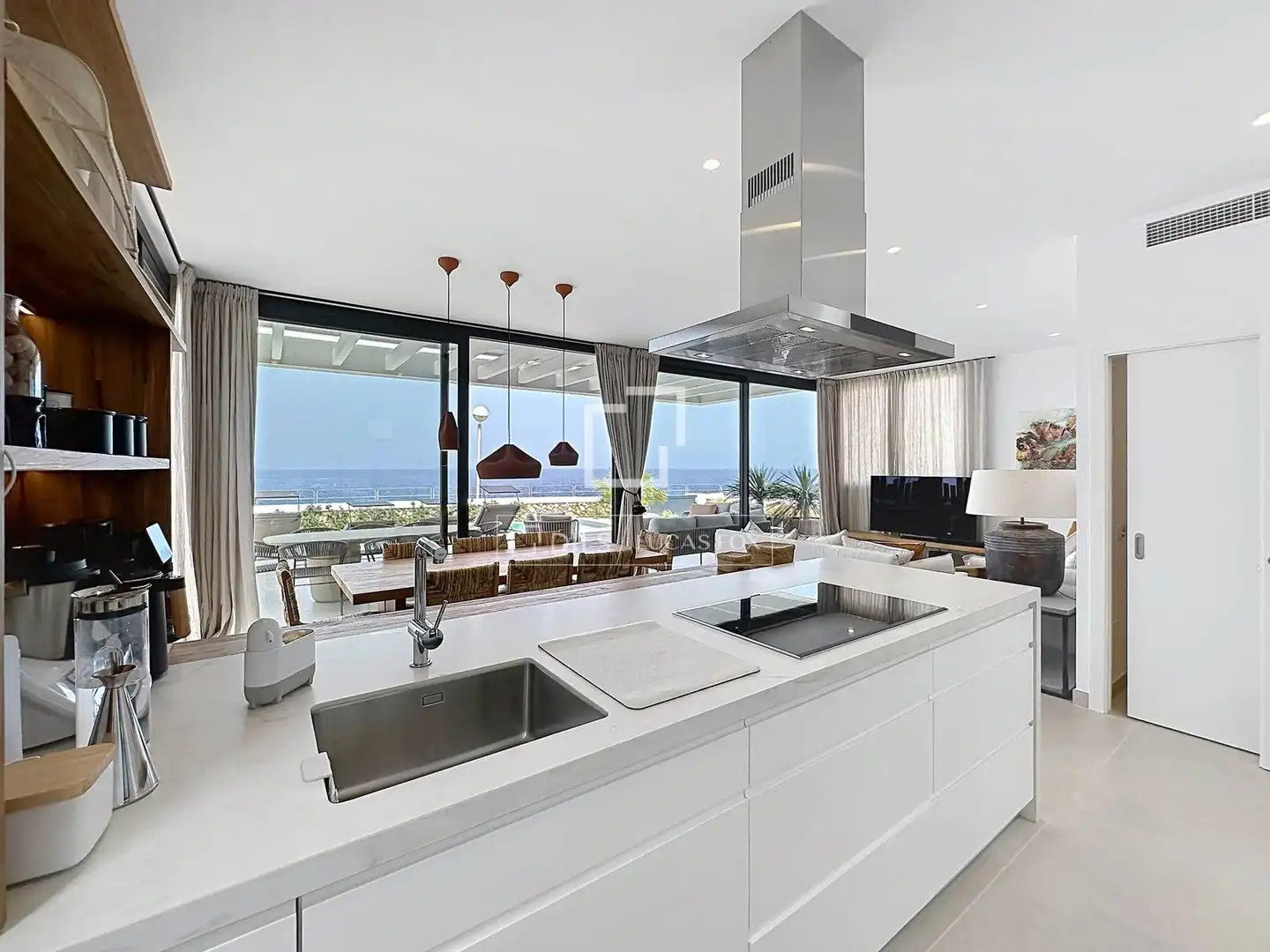 Cocina de Casa o chalet de alquiler en Ciutadella de Menorca con Aire acondicionado, Calefacción y Jardín privado