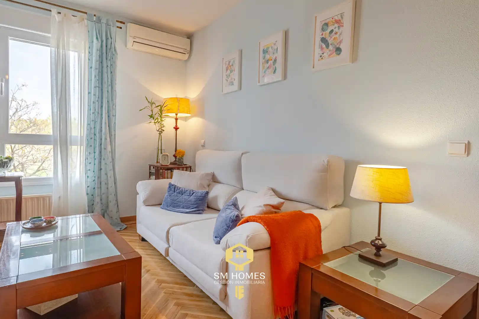 Wohnzimmer von Wohnung zum Verkauf in Leganés mit Klimaanlage, Heizung und Terrasse