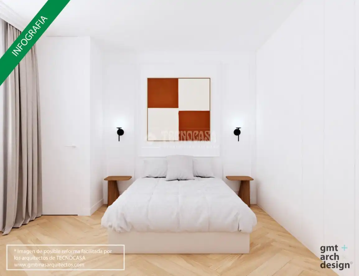 Habitación de Piso en venta en Madrid con Alarma