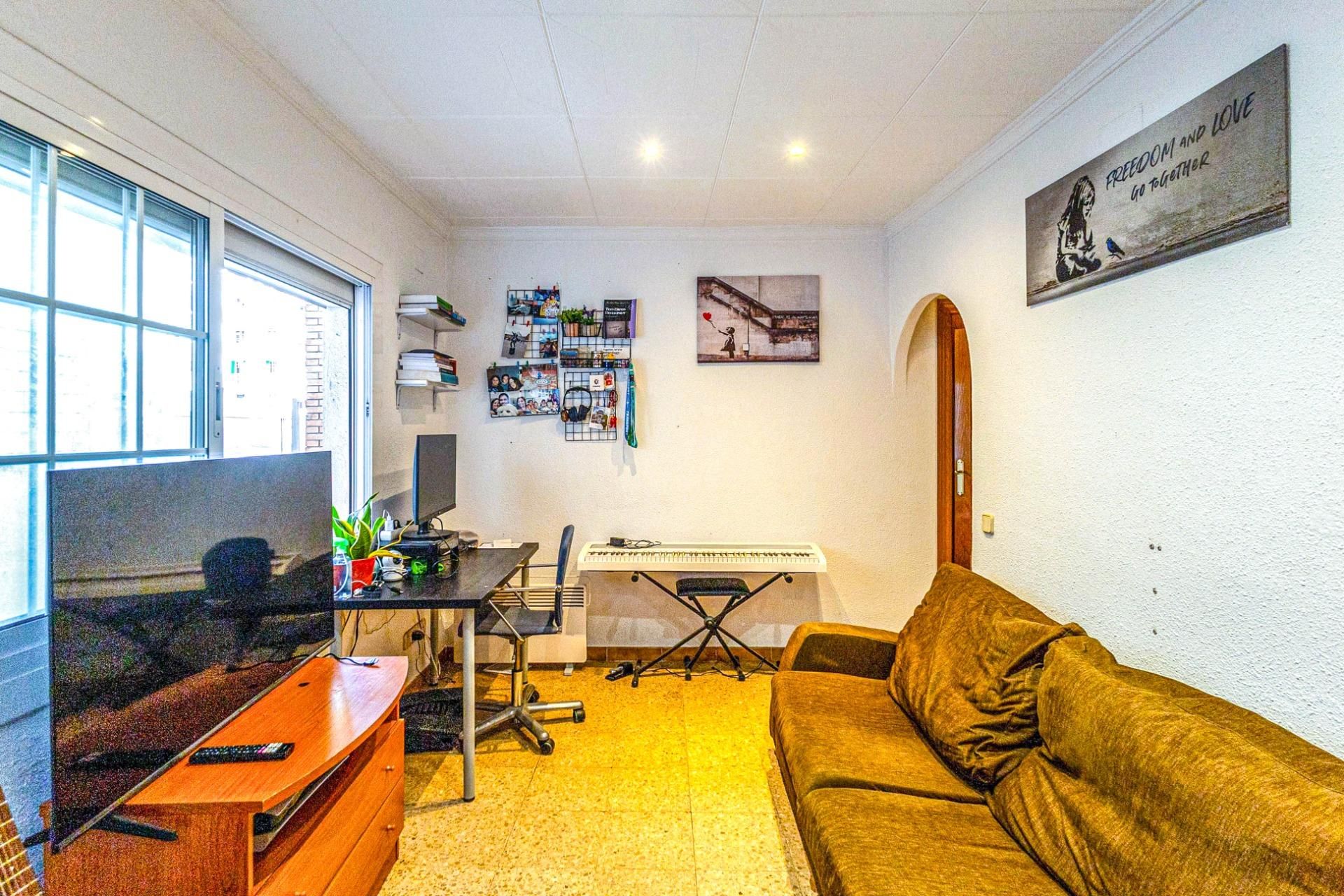 Sala d'estar de Pis en venda en  Barcelona Capital