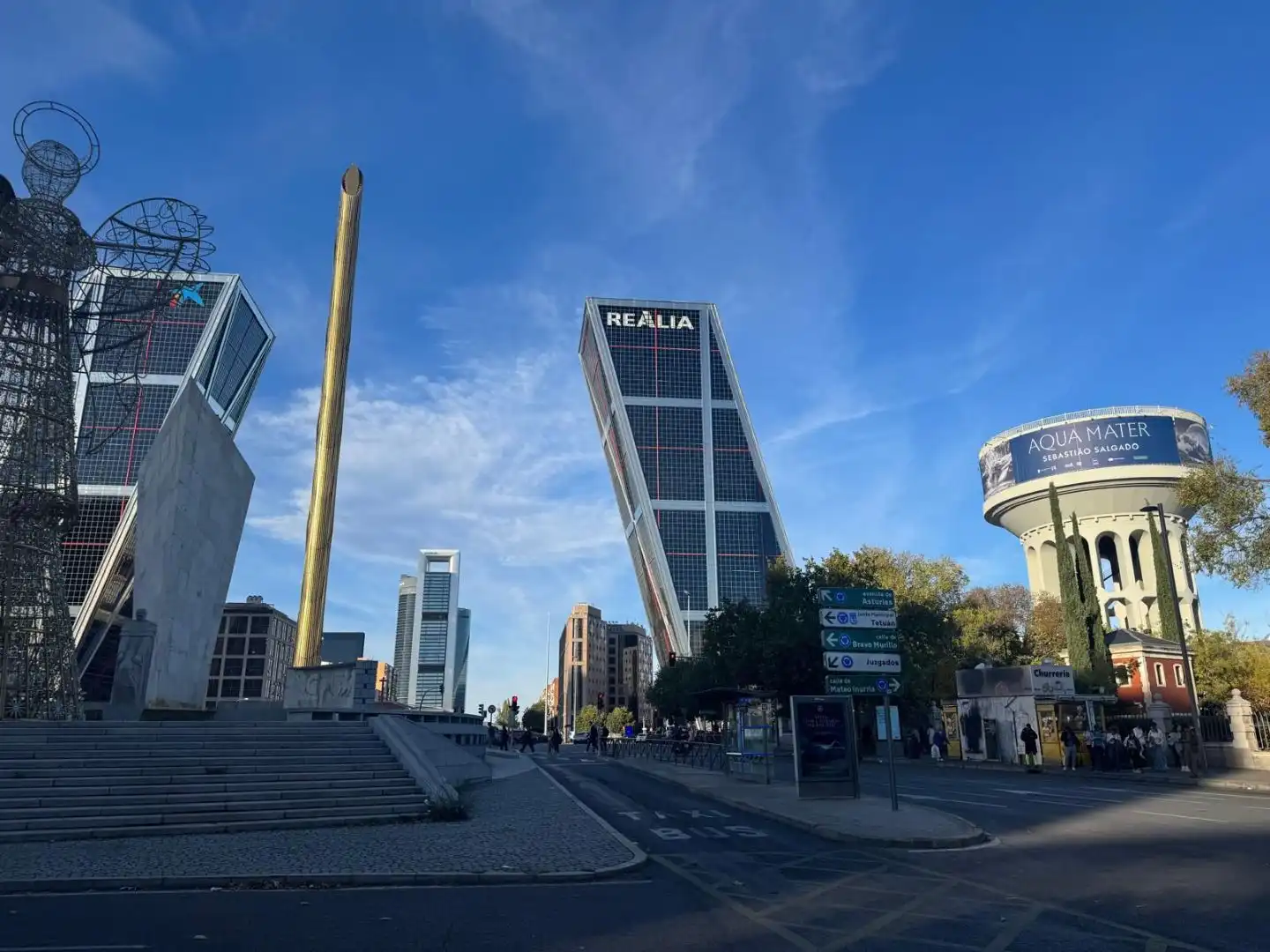 Vista exterior de Piso en venta en  Madrid Capital con Aire acondicionado y Balcón