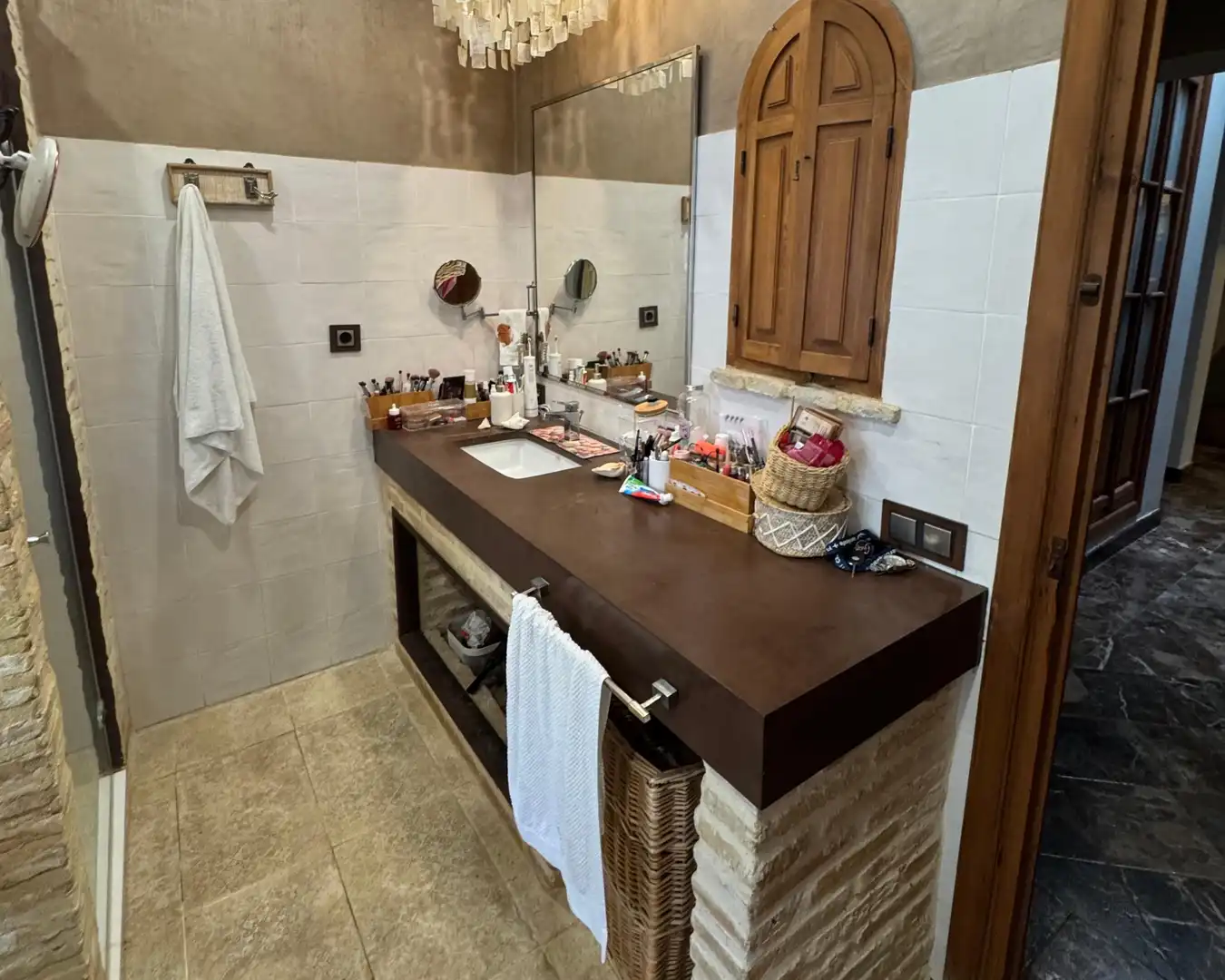 Bany de Casa o xalet en venda en El Puerto de Santa María amb Jardí privat, Terrassa i Piscina