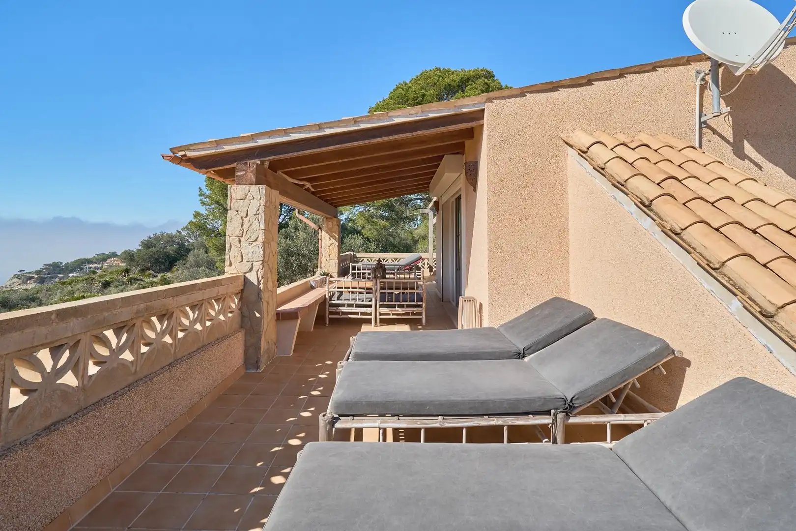Terrassa de Casa o xalet en venda en Andratx amb Calefacció, Jardí privat i Traster