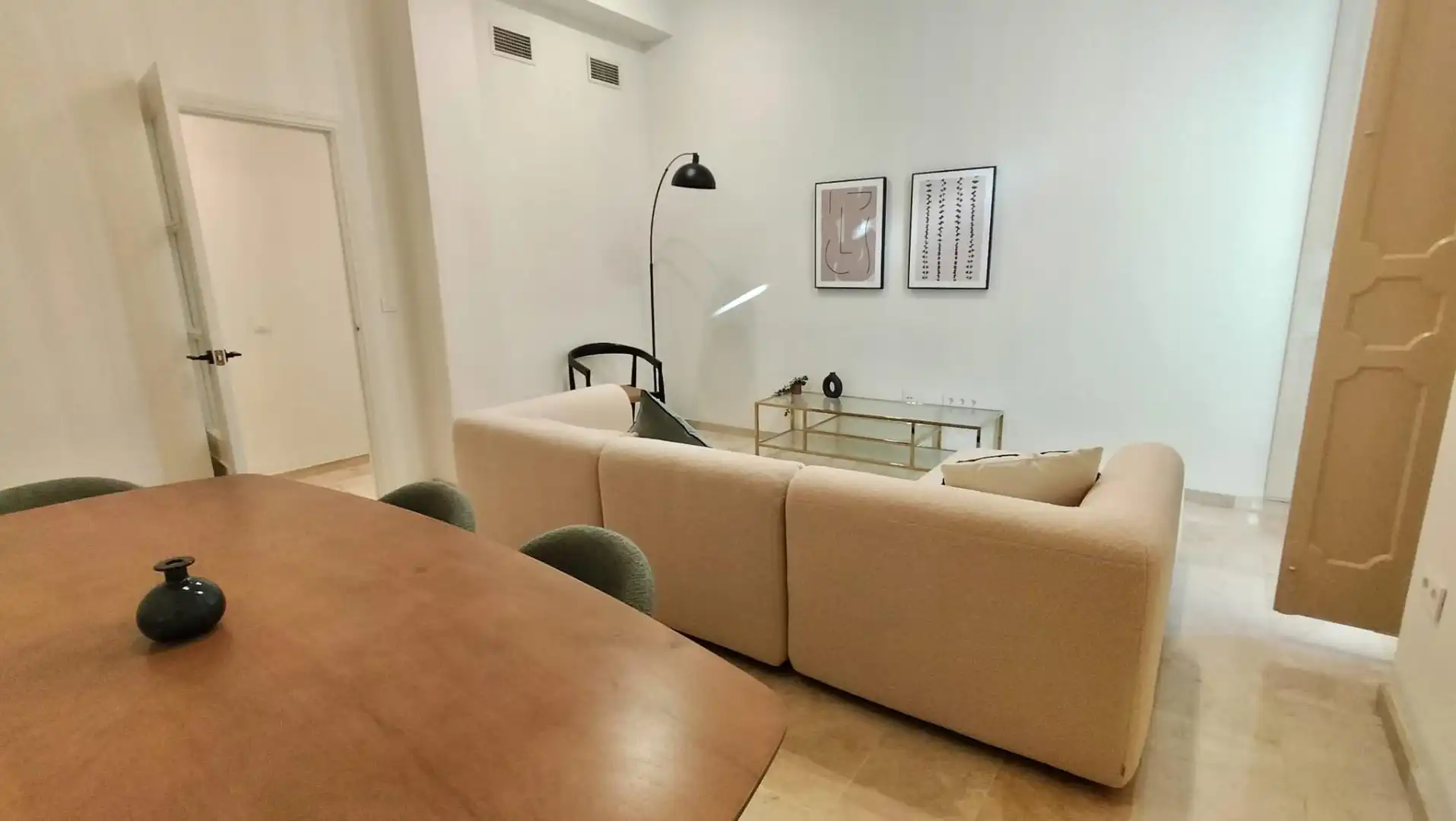 Living room of Flat for sale in Málaga  with Terrace and Balcony