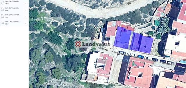 Terreno residencial en Venta en San Cayetano 16-18-28-30 en Raval Roig - Virgen del Socorro