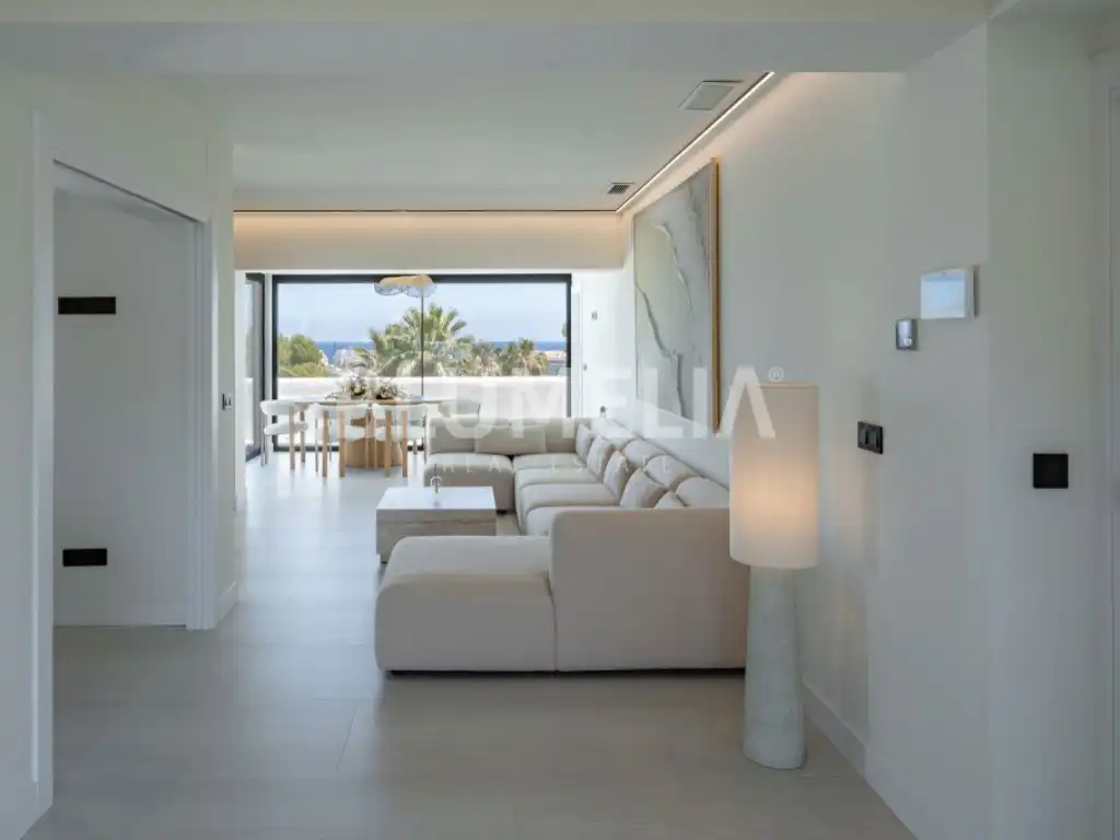 Sala de estar de Casa o chalet en venta en Jávea / Xàbia con Aire acondicionado y Calefacción