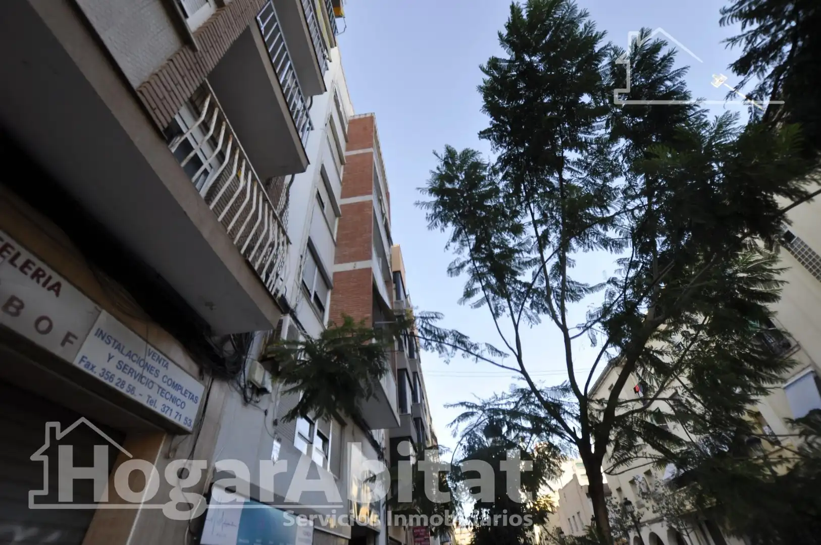Exterior view of Flat for sale in Valencia  with Heating, Furnished and Balcony