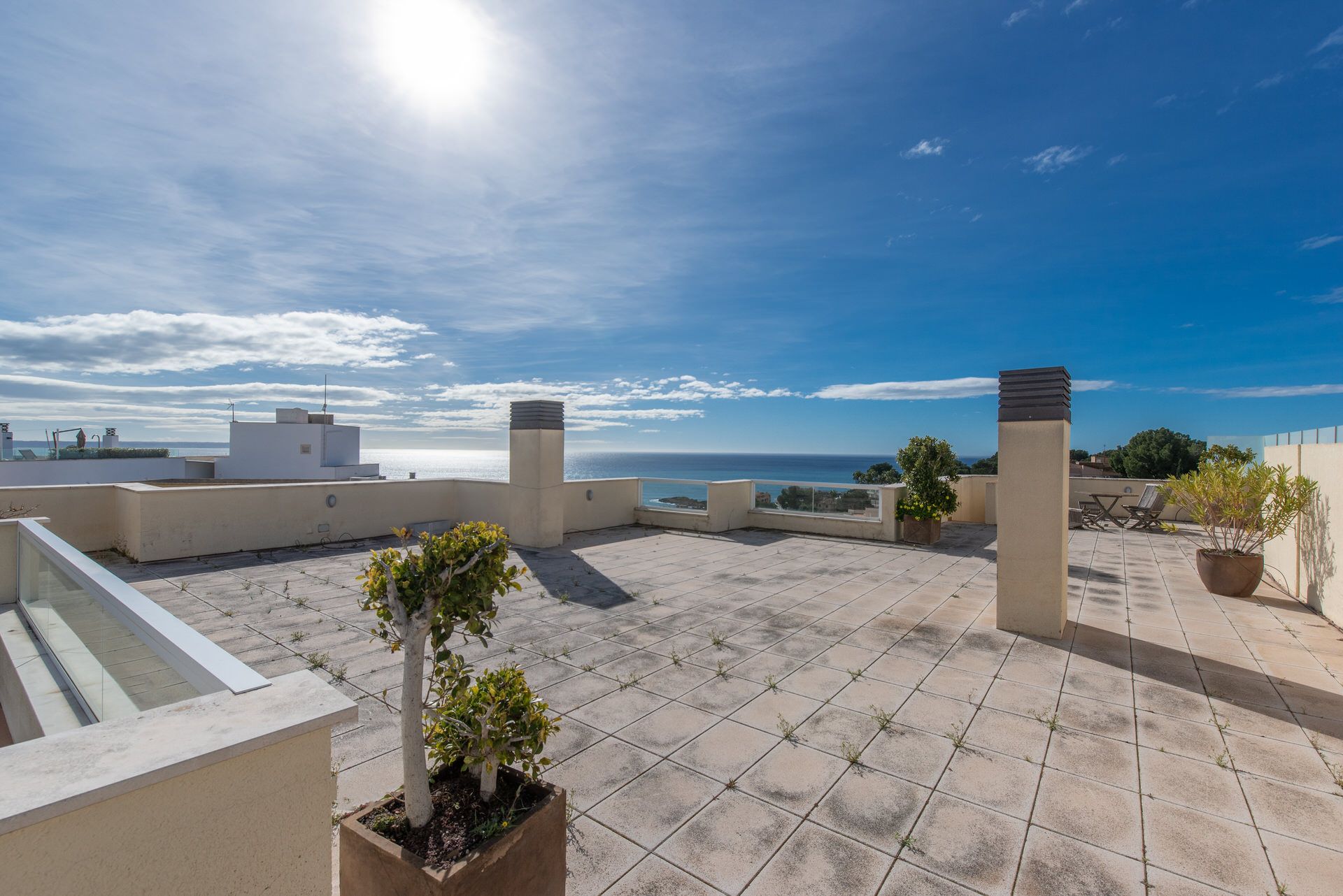 Terrasse von Dachboden zum verkauf in Calvià mit Klimaanlage, Heizung und Terrasse