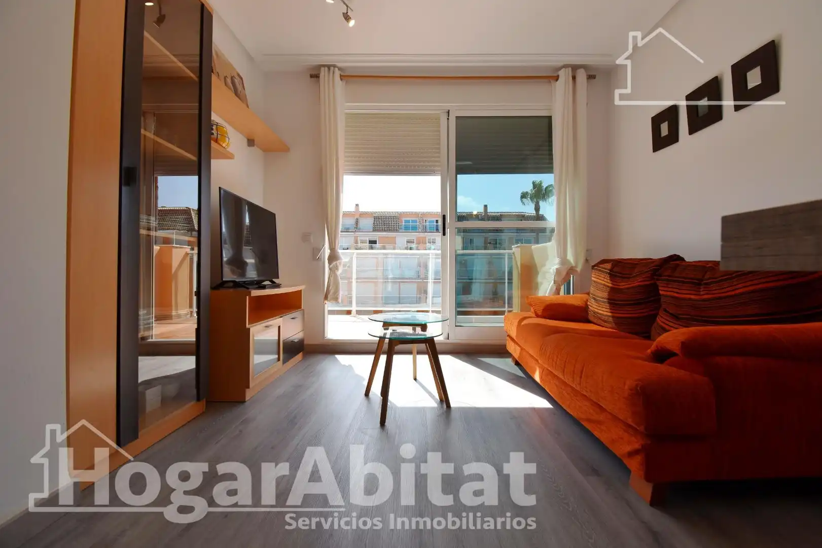 Living room of Flat for sale in Dénia  with Air Conditioner, Heating and Private garden