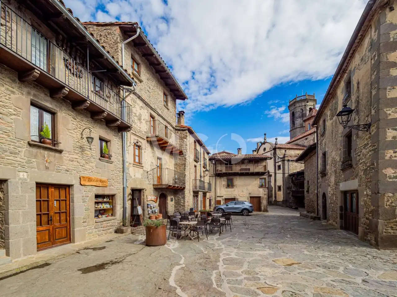 Vista exterior de Casa o chalet en venta en Rupit i Pruit con Calefacción y Terraza