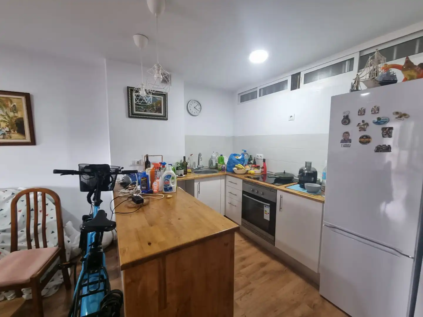 Cocina de Apartamento en venta en Benalmádena con Terraza y Piscina comunitaria