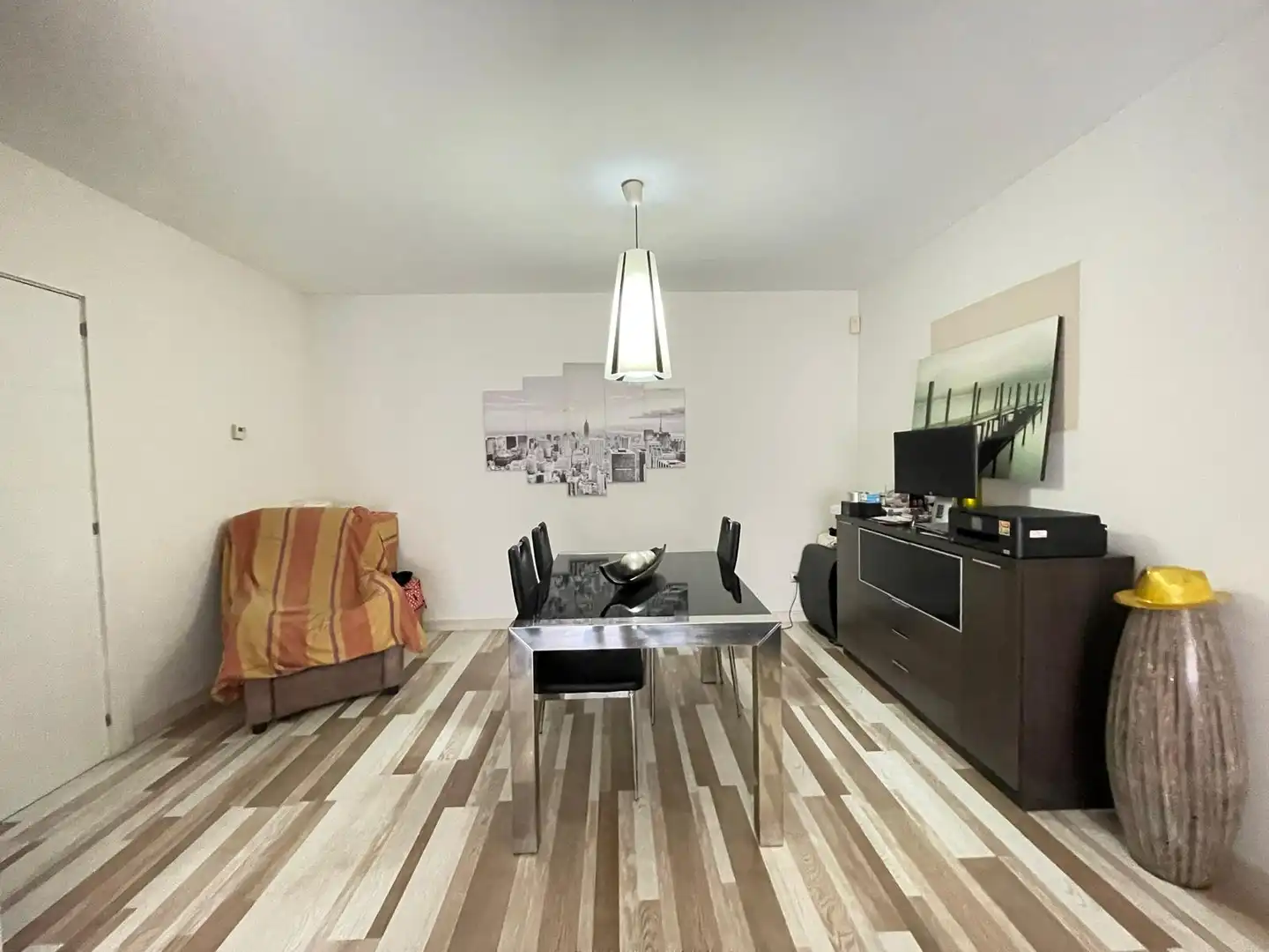 Wohnzimmer von Wohnung zum Verkauf in Badalona mit Klimaanlage, Heizung und Terrasse