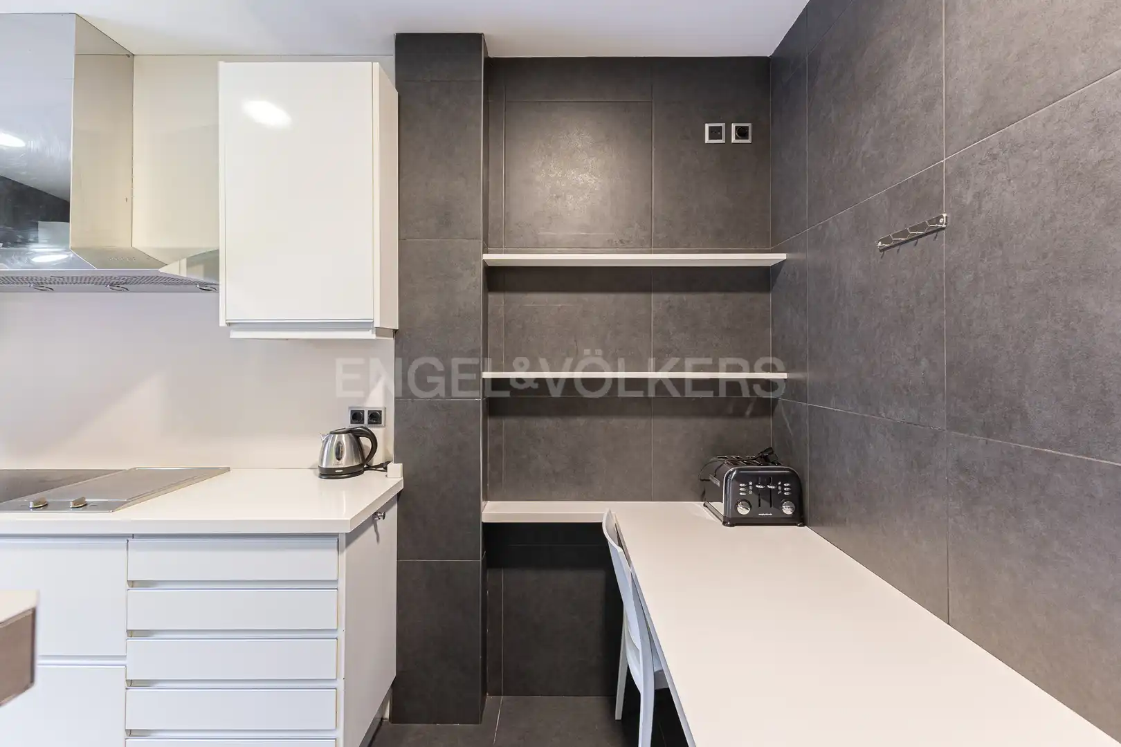 Kitchen of Houses for rent in Barcelona  with Air Conditioner, Heating and Private garden