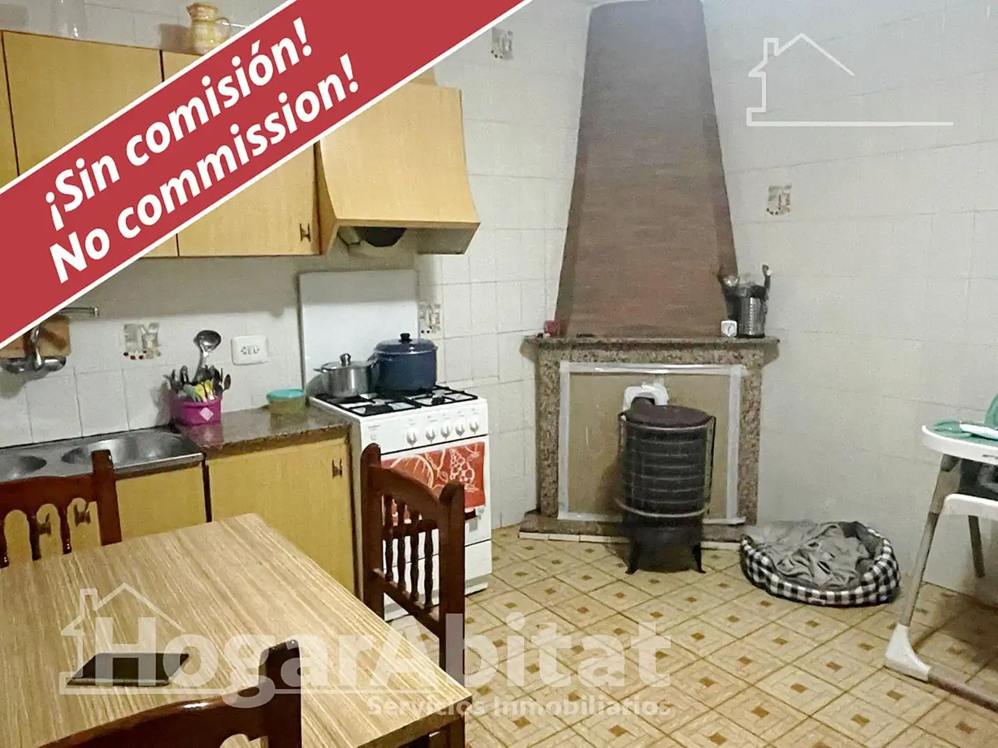 Cocina de Casa o chalet en venta en Vilanova d'Alcolea con Trastero y Balcón