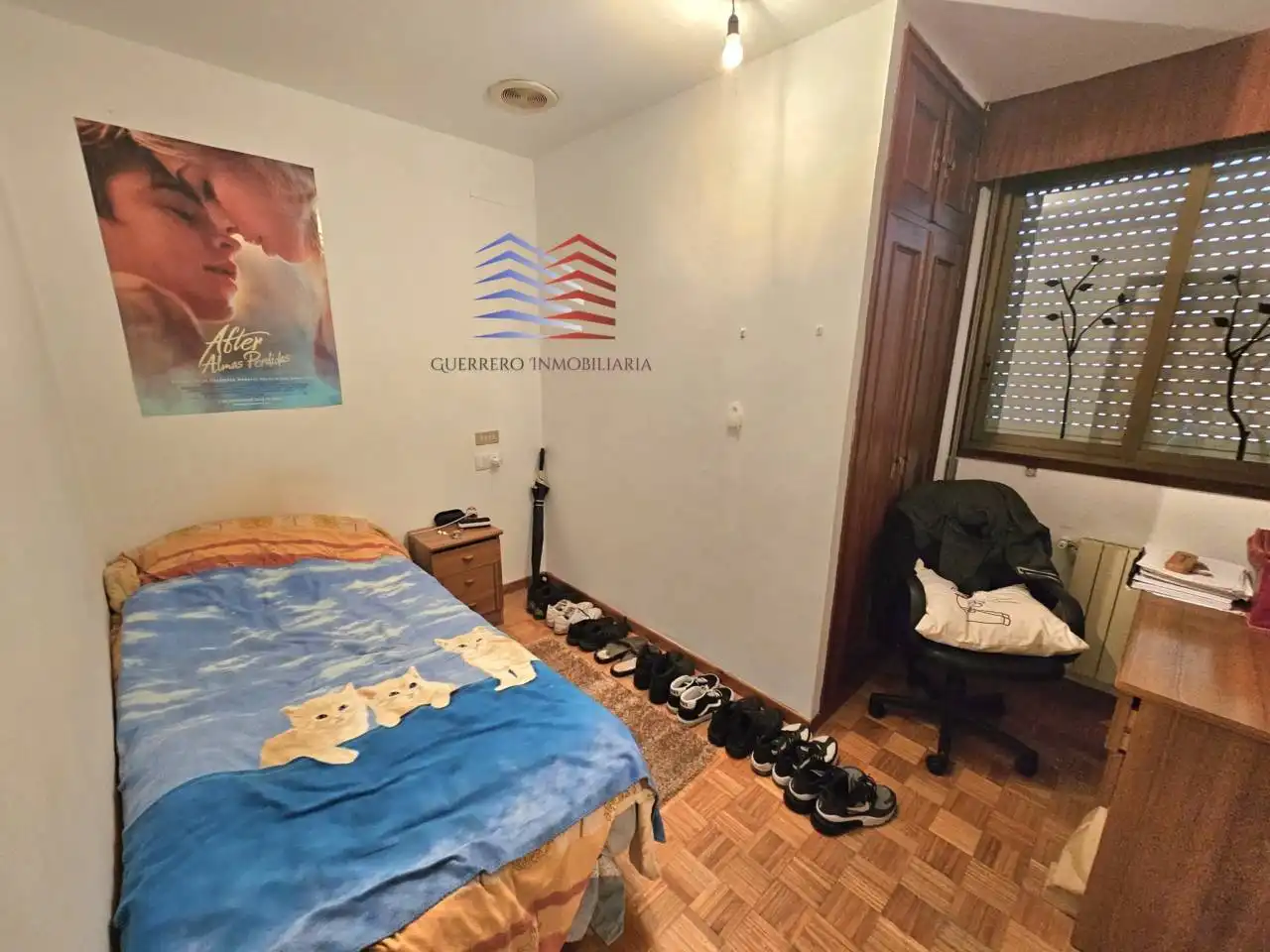 Bedroom of Flat for rent in Ourense Capital   with Heating, Parquet flooring and Terrace